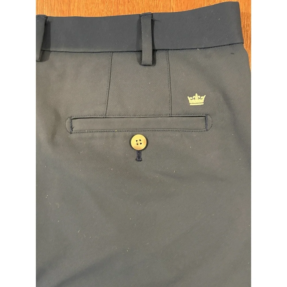 2 Pair Peter Millar Golf Shorts Men's 38 Blue Gray Performance Stretch 9